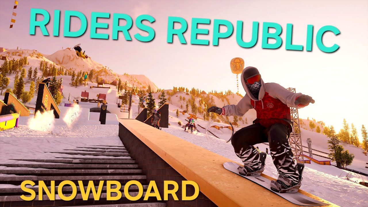 Riders Republic Snow Park Grind Sesh