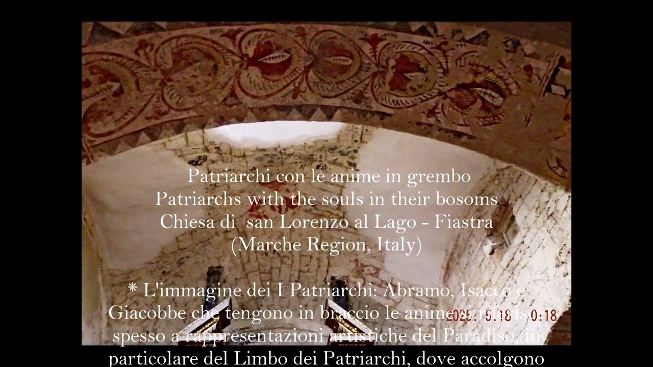 Patriarchi con le anime in grembo Patriarchs with the souls in their bosoms, s. Lorenzo,    FIASTRA