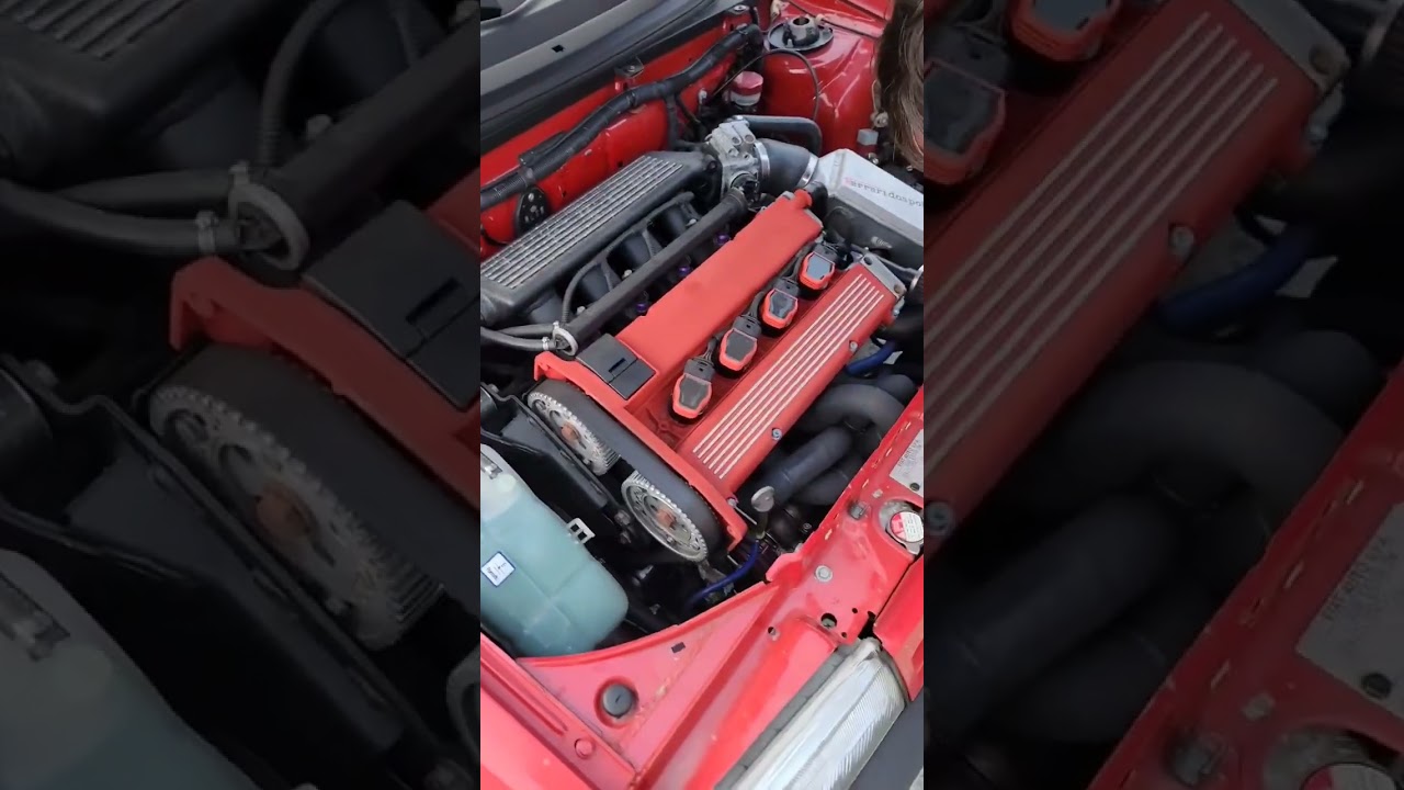 Fiat Uno Turbo i.e. 420hp 🐌2.5bar boost up to 300km/h #abarth