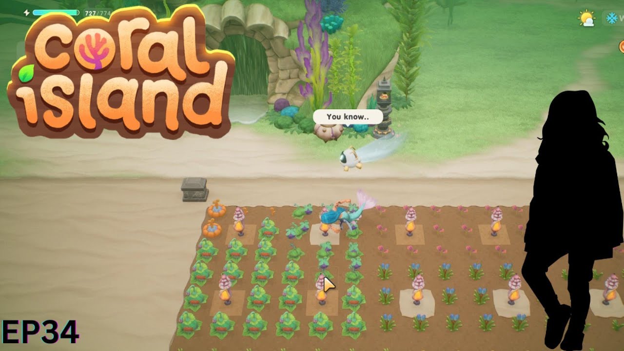 🏗️ Coral Island EP 34 | GATHERING ITEMS FOR TOWN ATTRACTIONS & BUILDING THE UNDERWATER FARM 🌊