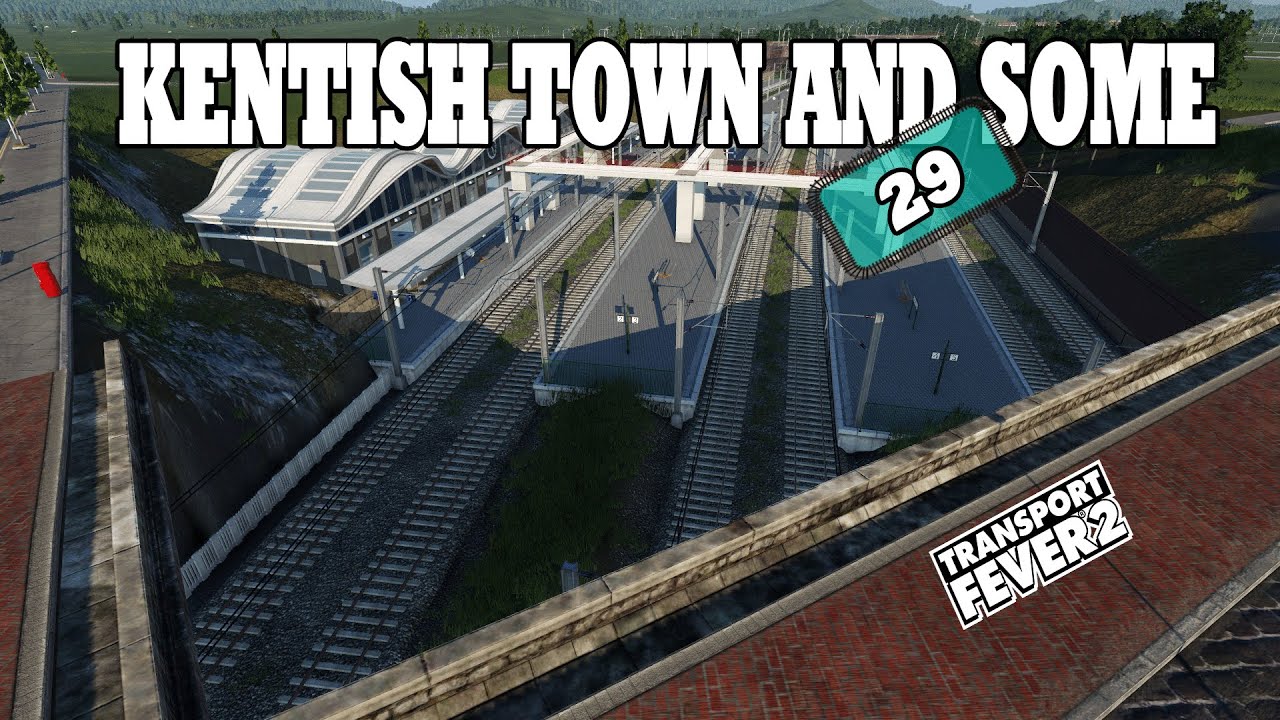 Starting the St.Pancras to Chesterfield line  - UK Inspired Rail Network - Transport Fever 2