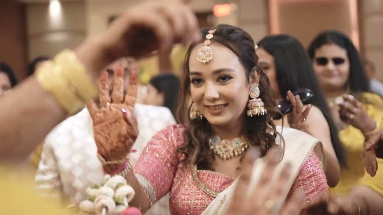 Atul and Komal haldi Ceremony 