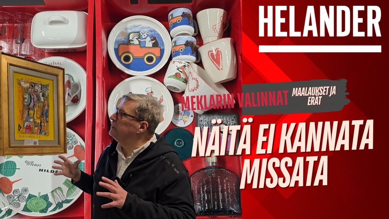 Meklarin valinnat – nämä maalaukset pysäyttivät