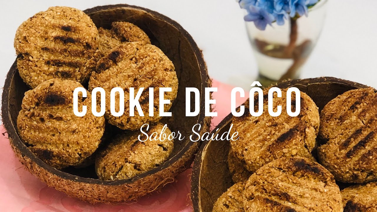 Cookie de Coco | Sabor Saúde | Melissa Barcelos