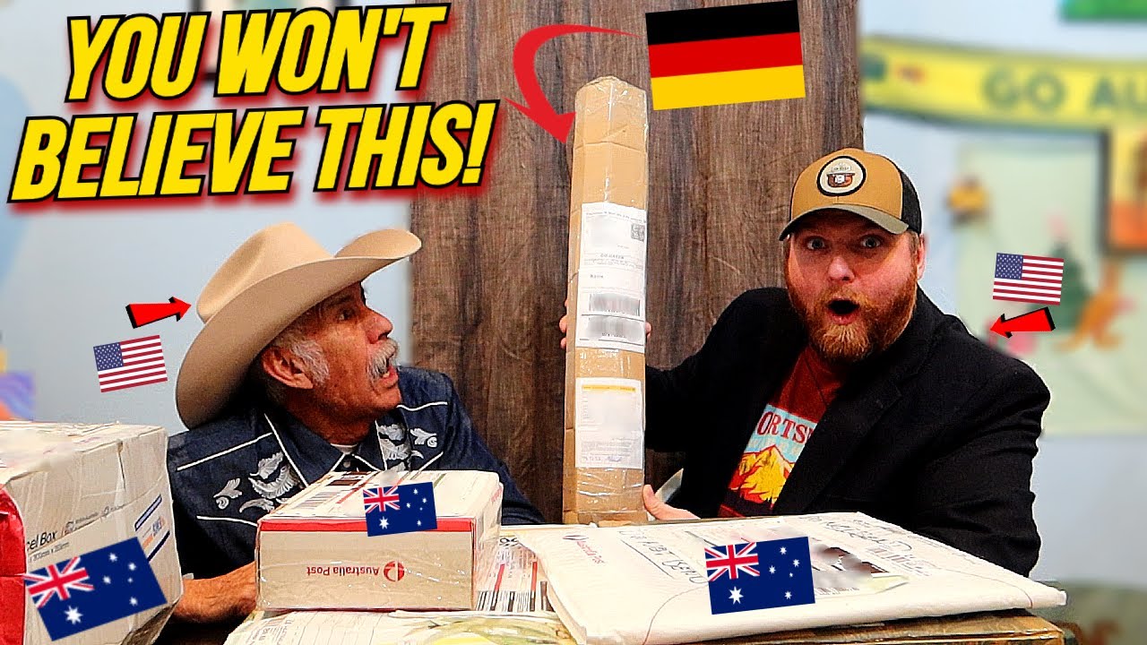We Got Our 1st Package from GERMANY! MailTime With Pedro