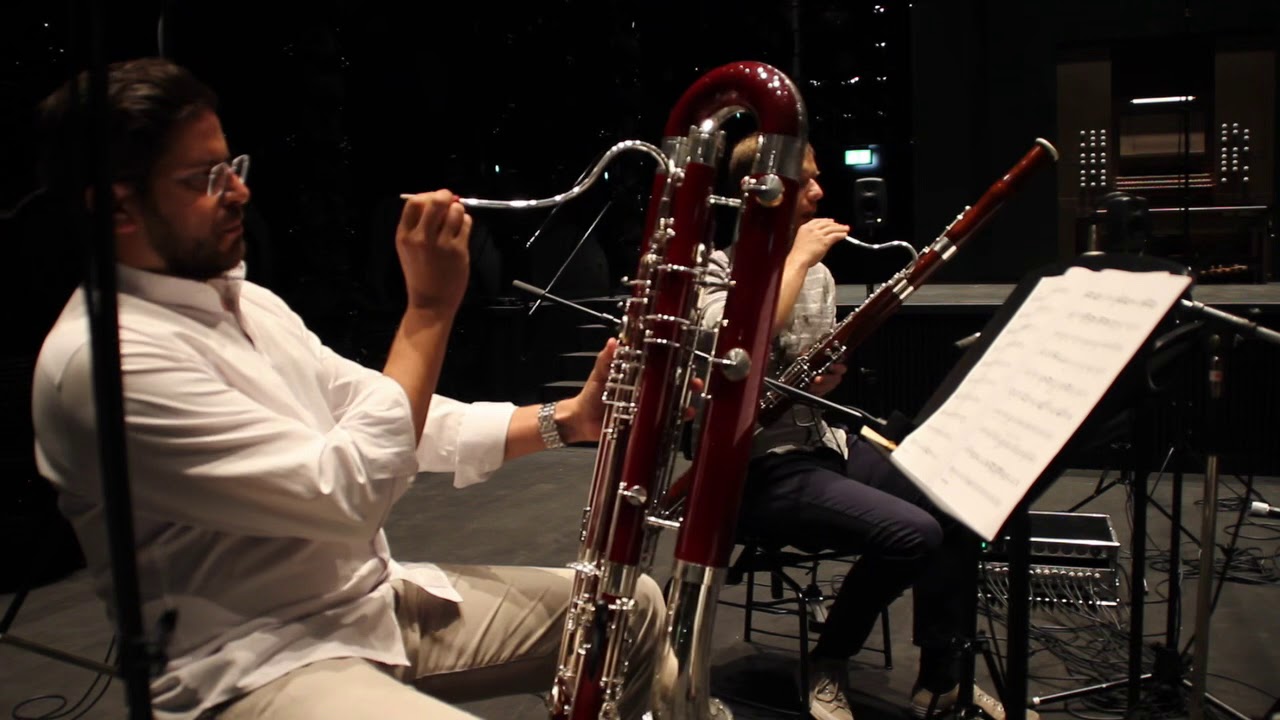 Introduktie en Allegro from Kees Olthuis for Bassoon, Contrabassoon and Strings quintet