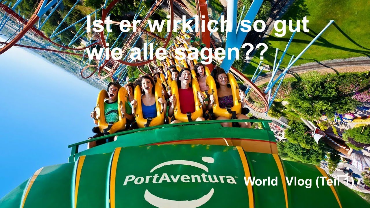 Ich bin endlich im Portavenutra Park! Von Launch bis Looping! Ich zeige alles! (Vlog Teil 1)