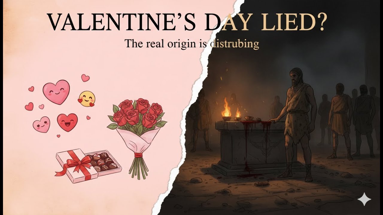 The Real Story of Valentine’s Day - Not Romantic at All 🩸💔 Weird History Facts