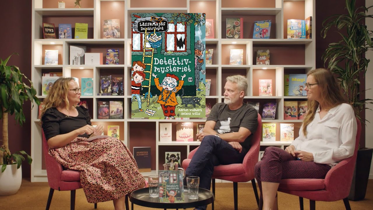 F&ouml;rfattarsamtal: Martin Widmark och Helena Willis om LasseMaja-b&ouml;ckerna
