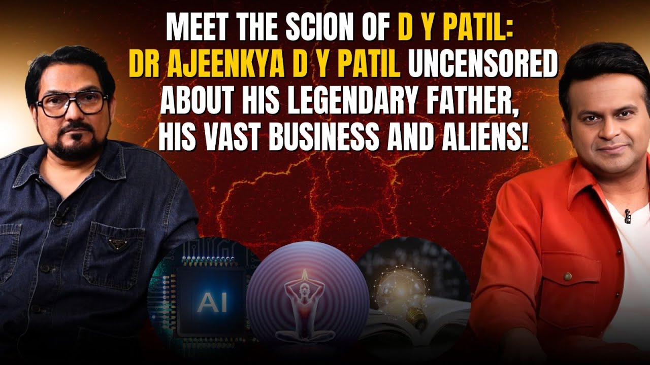 Chairman of Ajeenkya D Y Patil group, Dr Ajeenkya D Y Patil talks about AI,Spiritualism & Education!