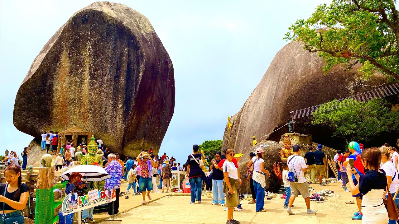 รอยพระพุทธบาท เขาคิชฌกูฏปี68 จังหวัดจันทบุรี #thailand #เขาคิชฌกูฏ #รอยพระพุทธบาท