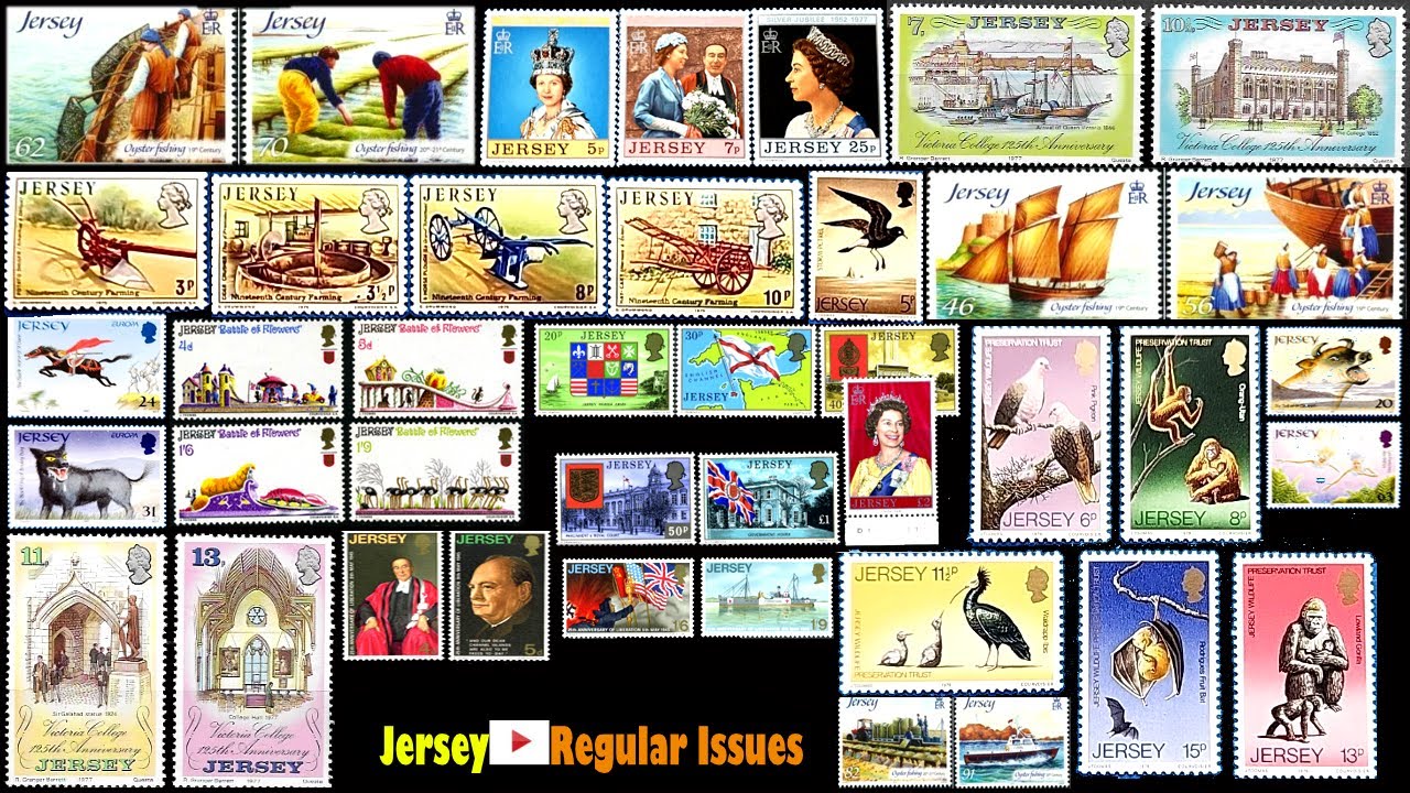 WORLDWIDE STAMPS &ndash; 3A: Great Britain &ndash; Jersey Stamps &ndash; Reg | Master Guide & Collector&rsquo;s Guide in 8K
