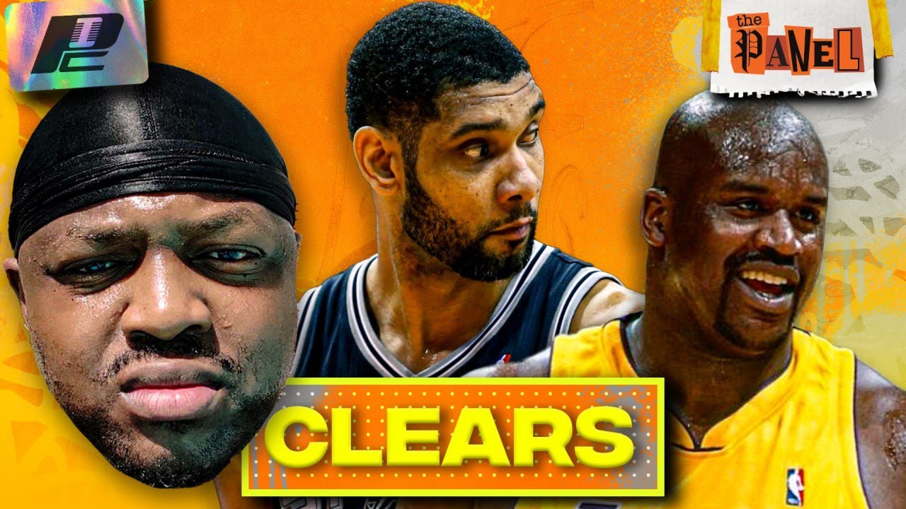 Prime Shaquille O'Neal CLEARS Prime Tim Duncan