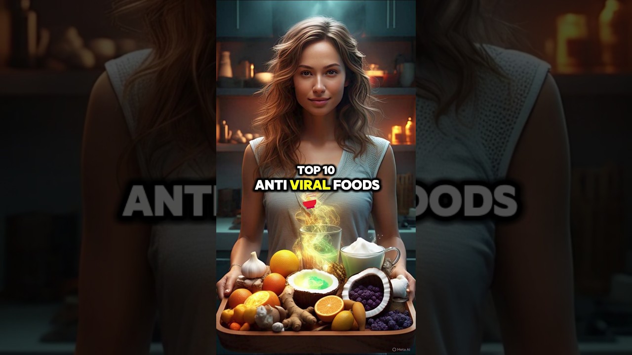 Top 10 Powerful Anti-Viral Foods to Boost Immunity & Fight Infections Naturally! 