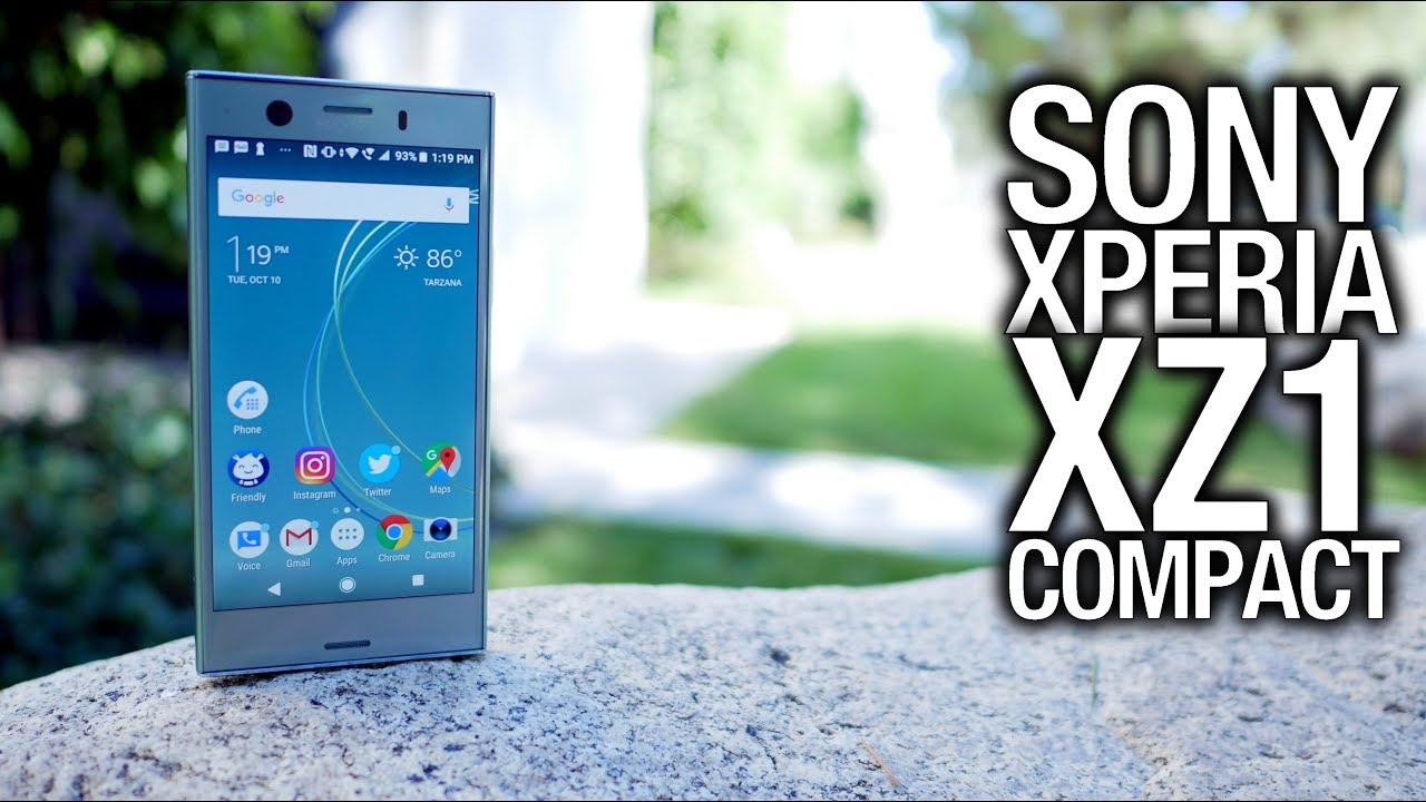 Мини-флагман Sony — это мощная модель: обзор XPERIA XZ1 Compact | Pocketnow