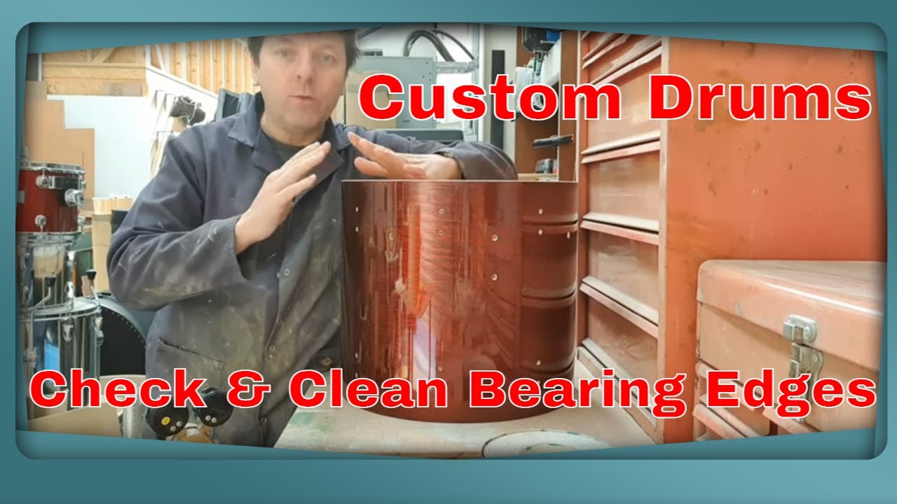 How to check & clean your 'Drum Bearing Edges'
