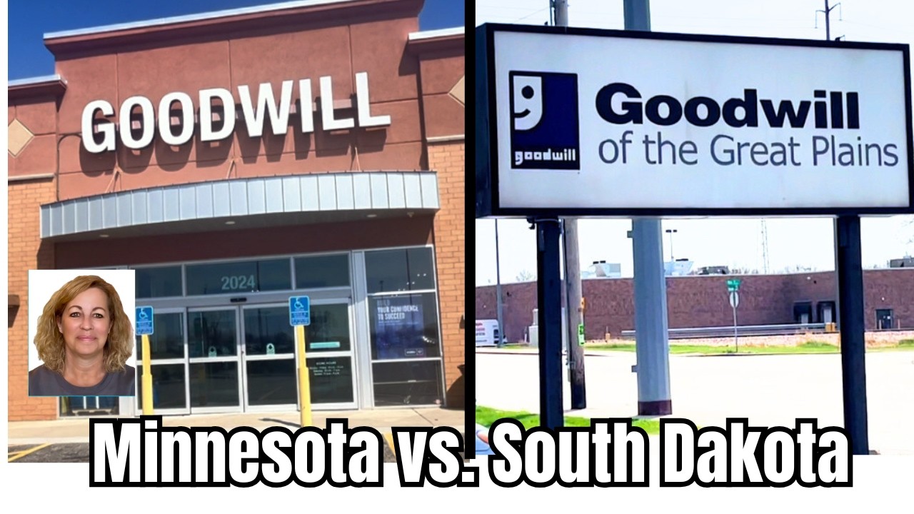 Are Resellers Ruining Thrift Stores? Goodwill Showdown: Minnesota vs. South Dakota - One CRUSHES It!