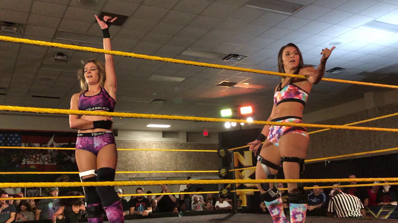 Dakota Kai & Tegan Nox vs. Aliyah & Vanessa Borne - NXT Jacksonville 10/25/2019