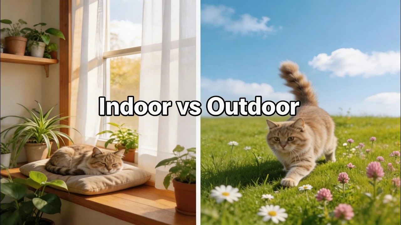 Indoor vs Outdoor Cats: What’s Actually Safer?