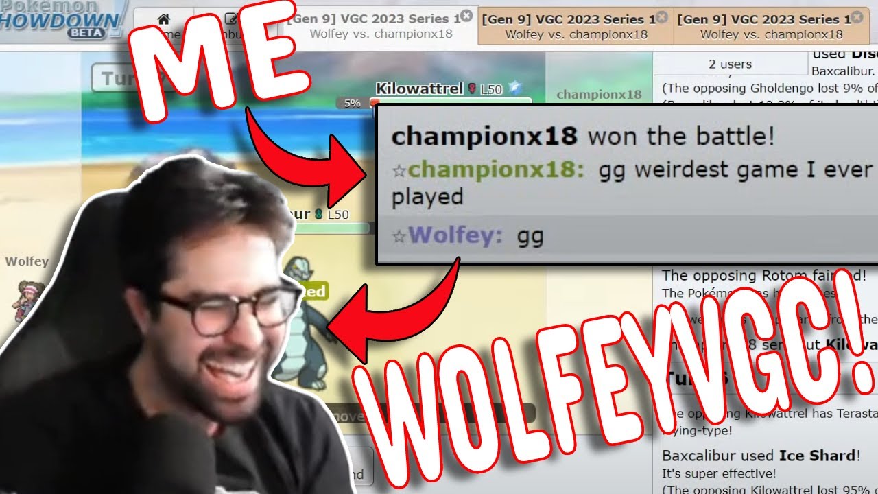 I Faced WOLFEY - Pokemon Scarlet and Violet VGC Tournament!