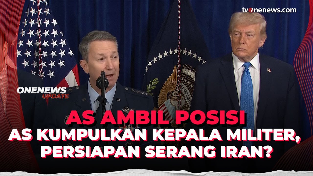 Mendadak! AS Kumpulkan Kepala Militer Dunia di Washington, Ada Apa? | OneNews Update