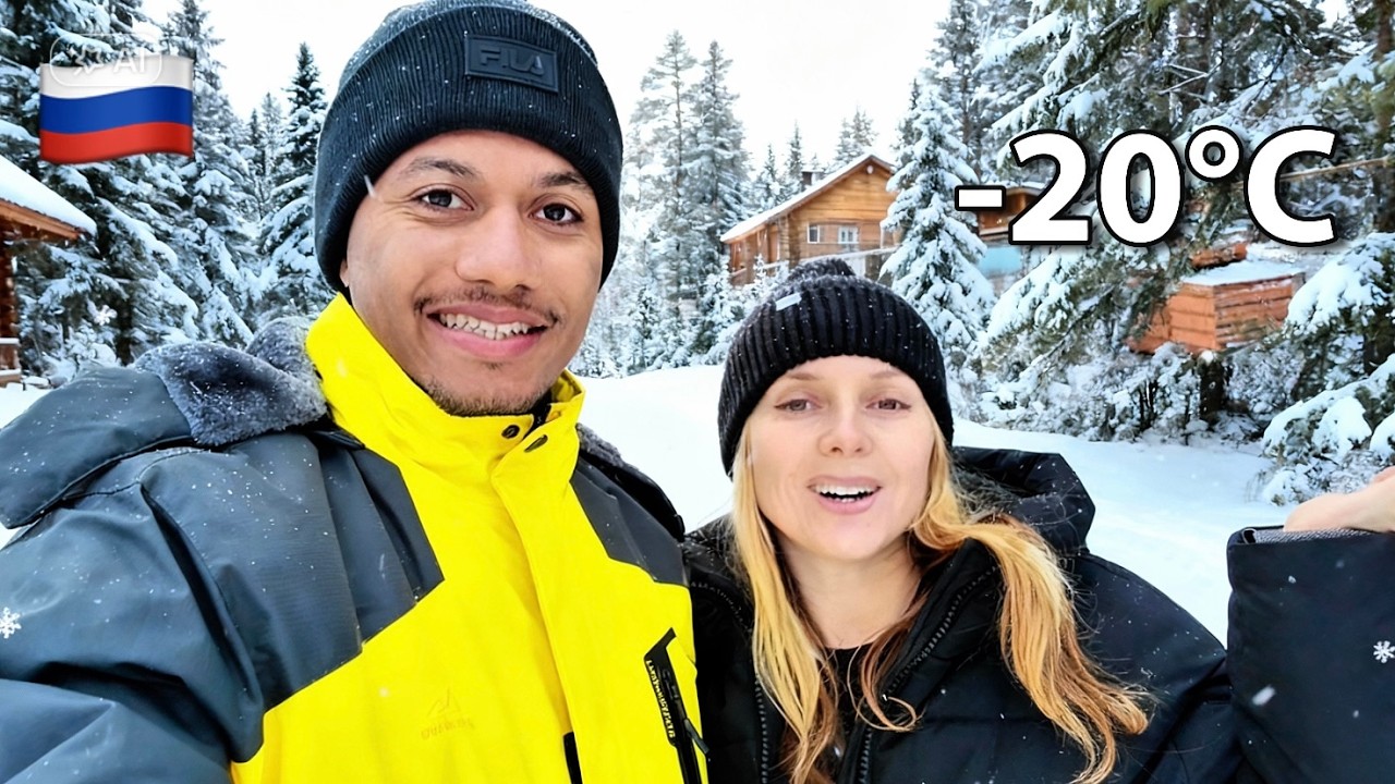 🇷🇺 CHEGOU O INVERNO NA RÚSSIA! COMO É VIVER NO FRIO A -20°C