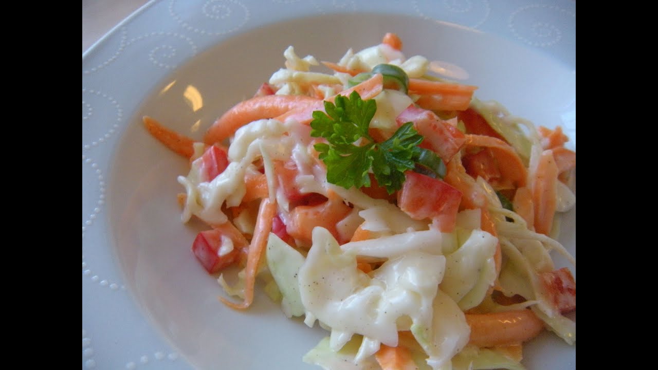 Amerikanischer Krautsalat (Coleslaw)