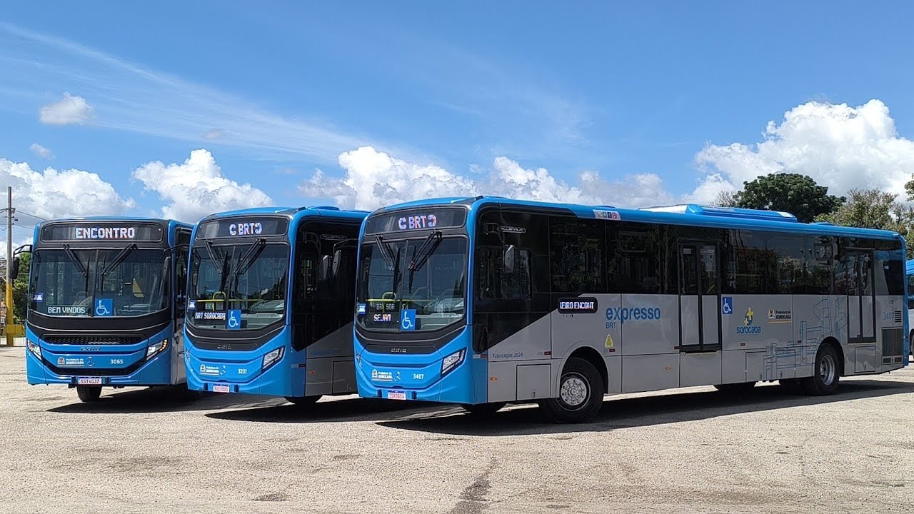 VISITAMOS a GARAGEM do BRT de SOROCABA-SP | 1º ENCONTRO DE BUSOLOGOS 2024