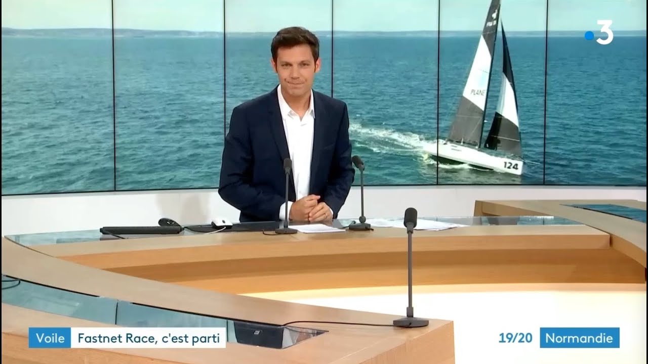 France 3 Normandie - Rolex Fastnet Race 2023 - Class40 - Julia Virat