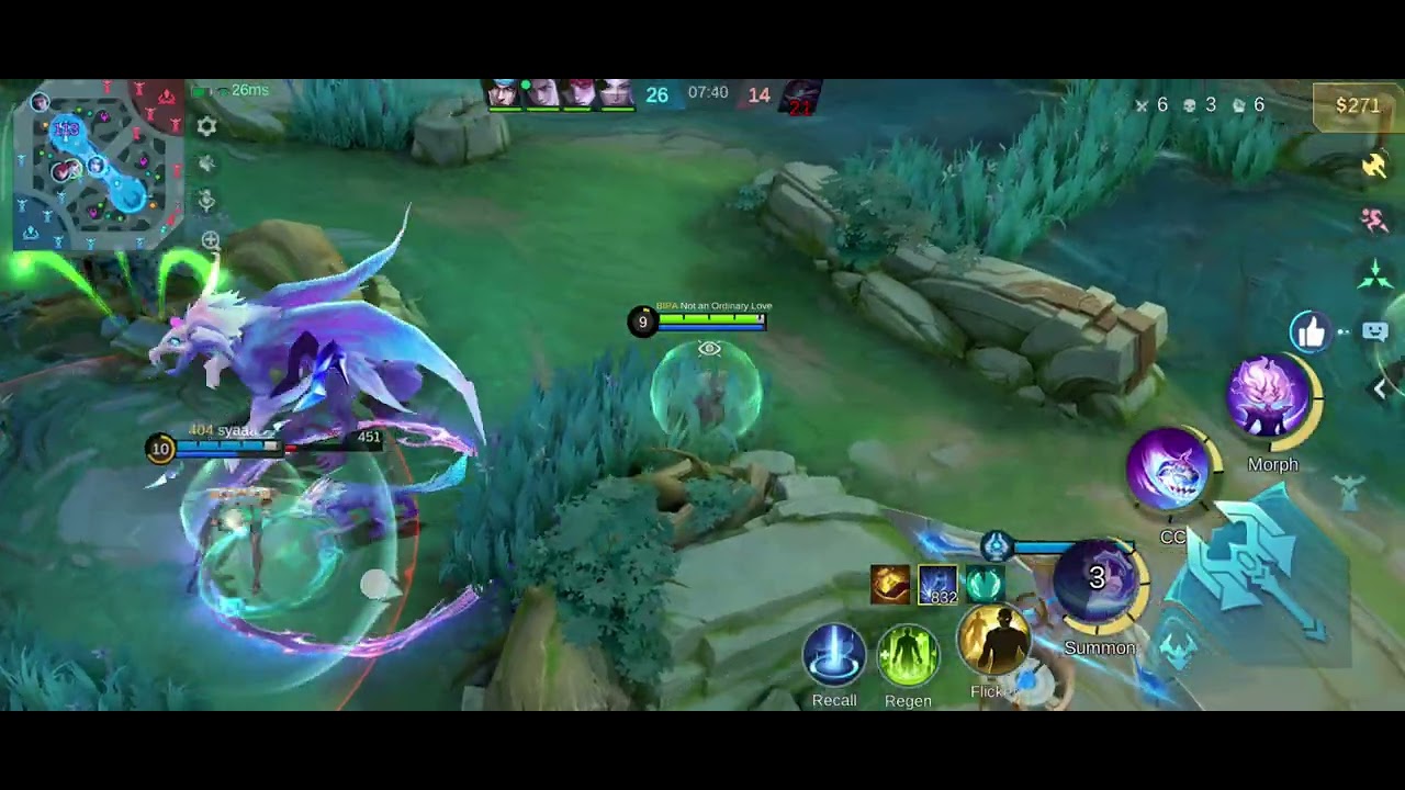 Selena Roamer The Couter Hero For Chou Roamer | Selena Mobile Legend Gameplay | y2bayu Channel