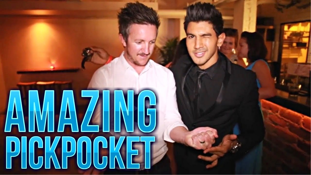 Amazing Pickpocket Magic! Unseen Footage!