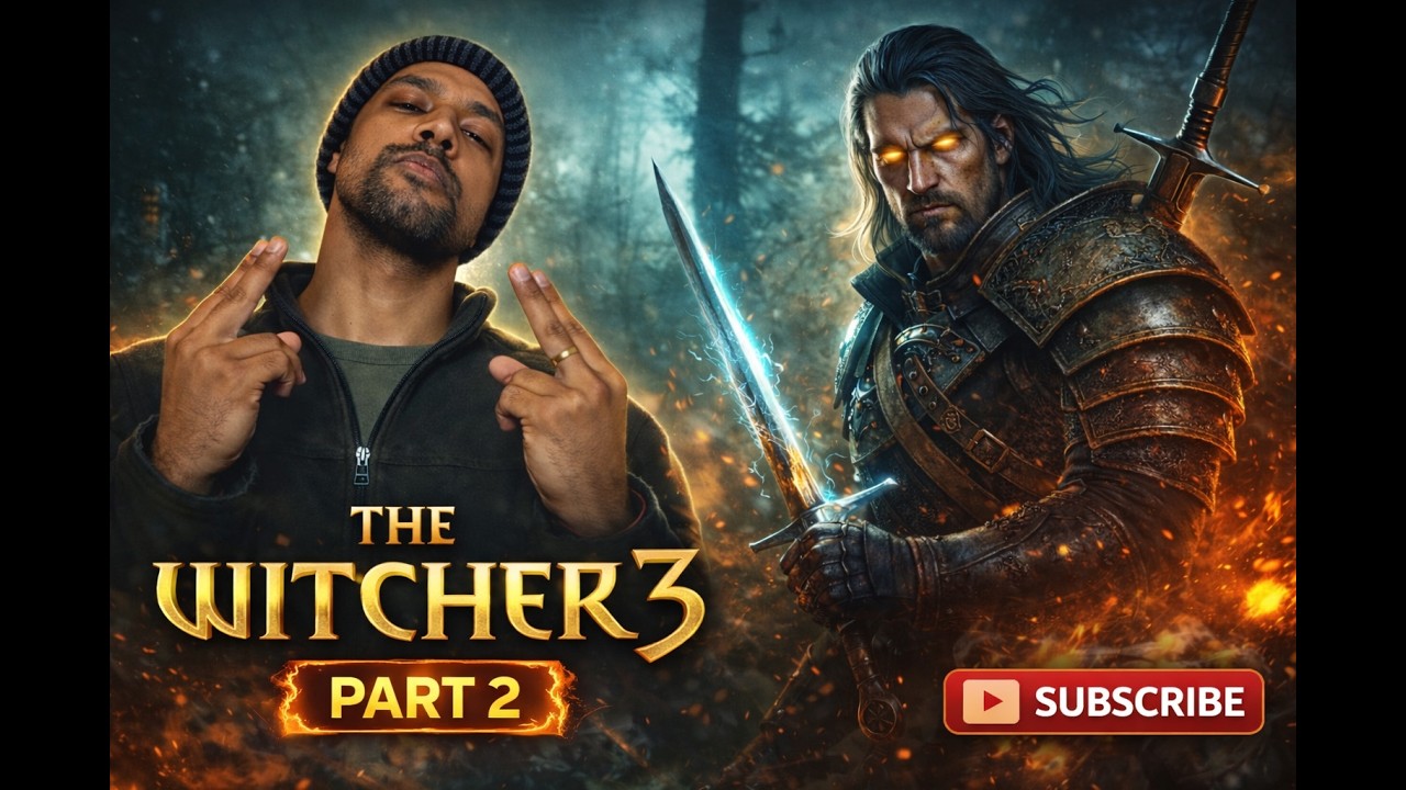 (Horizontal)Witcher III Gameplay Is About to Get THRILLING! #viralvideos #witcher #livestream
