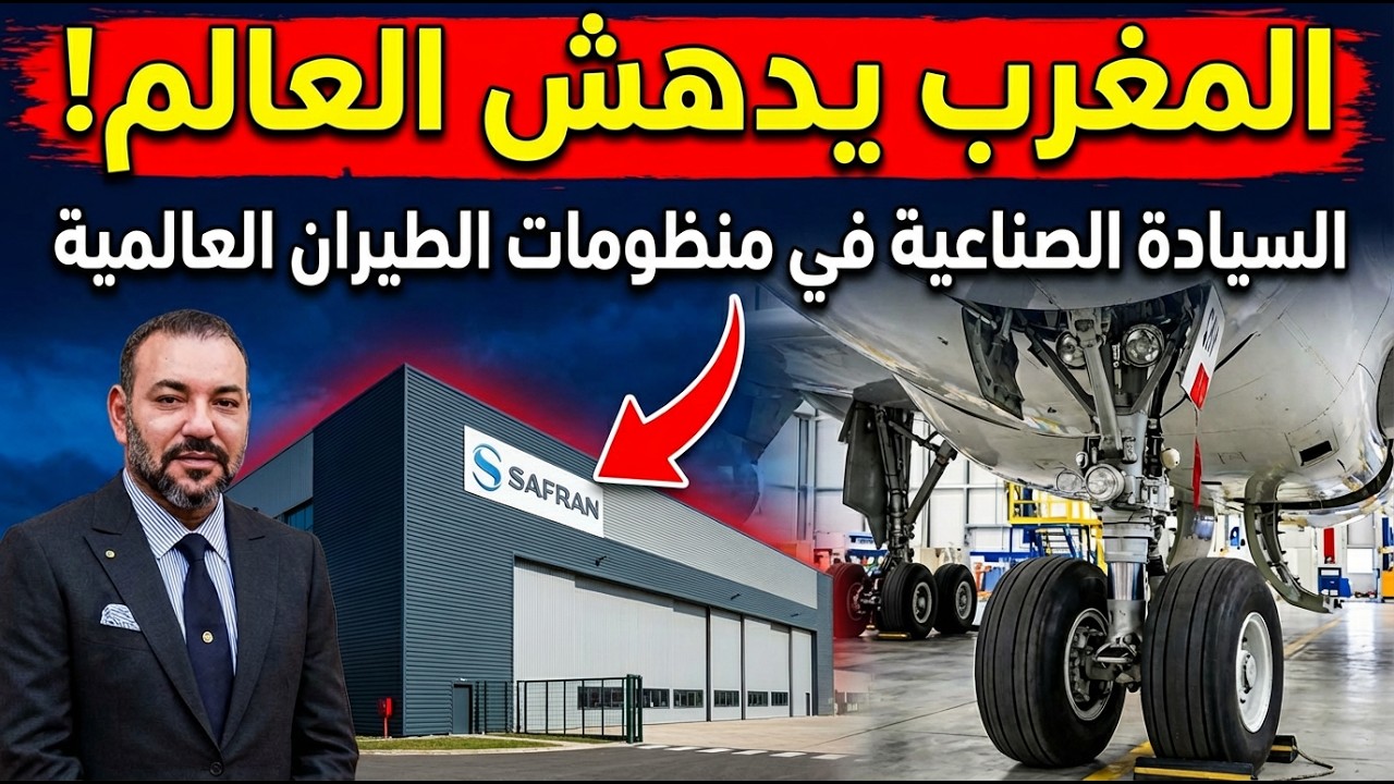 شاهد لحظة إطلاق الملك محمد السادس لمشروع عملاق سينافس كبار مصنعي الطائرات!