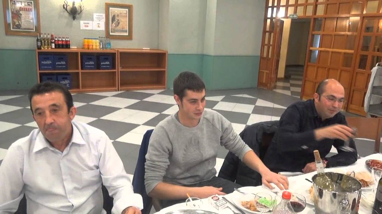 FIESTA FINAL DE CAMPAÑA EN LOS BAÑOS DE FITERO (NAVARRA) 11- 12- 2015