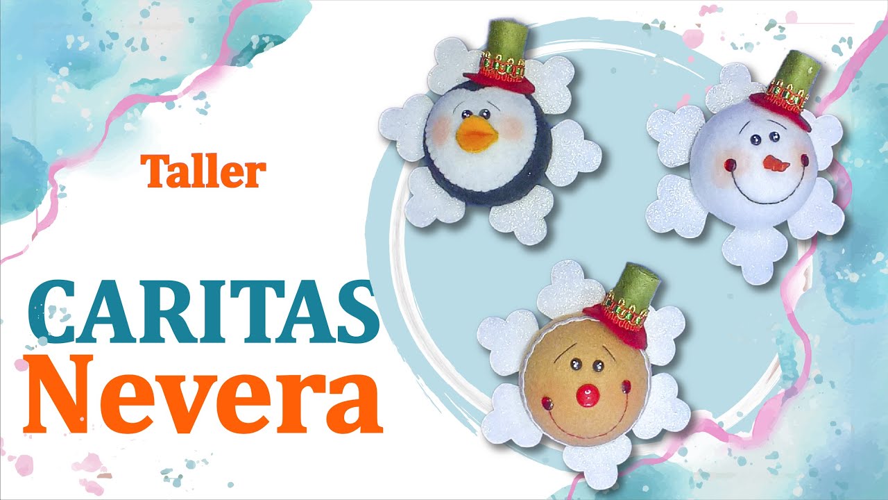 Taller Caritas Nevera (Pingüino, Nieve y Galleta)