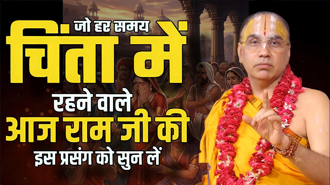 चिंता छोड़ो और आप ये प्रसंग सुनो - swami Raghvacharya Ji Maharaj 