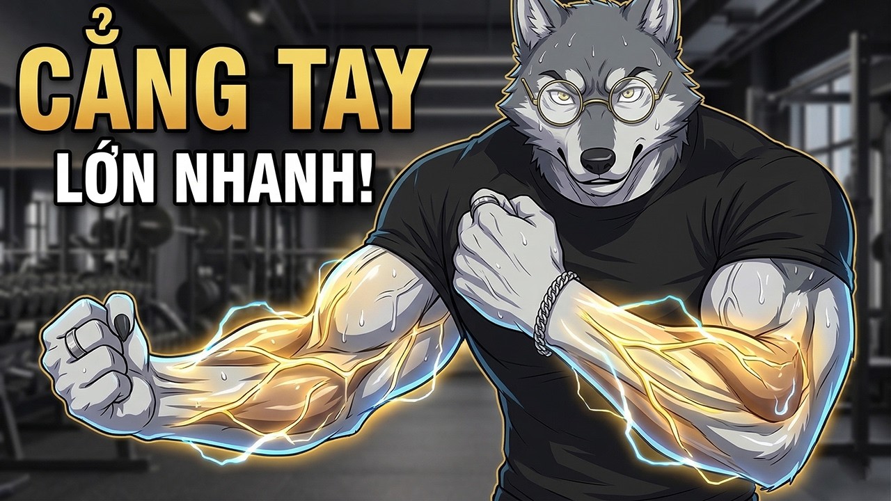 Muốn Cẳng Tay To? làm 4 bước này