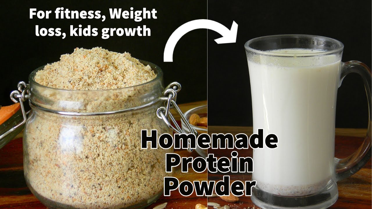 Protein powder for Weight Loss & fast kids growth | Homemade Protein Powder