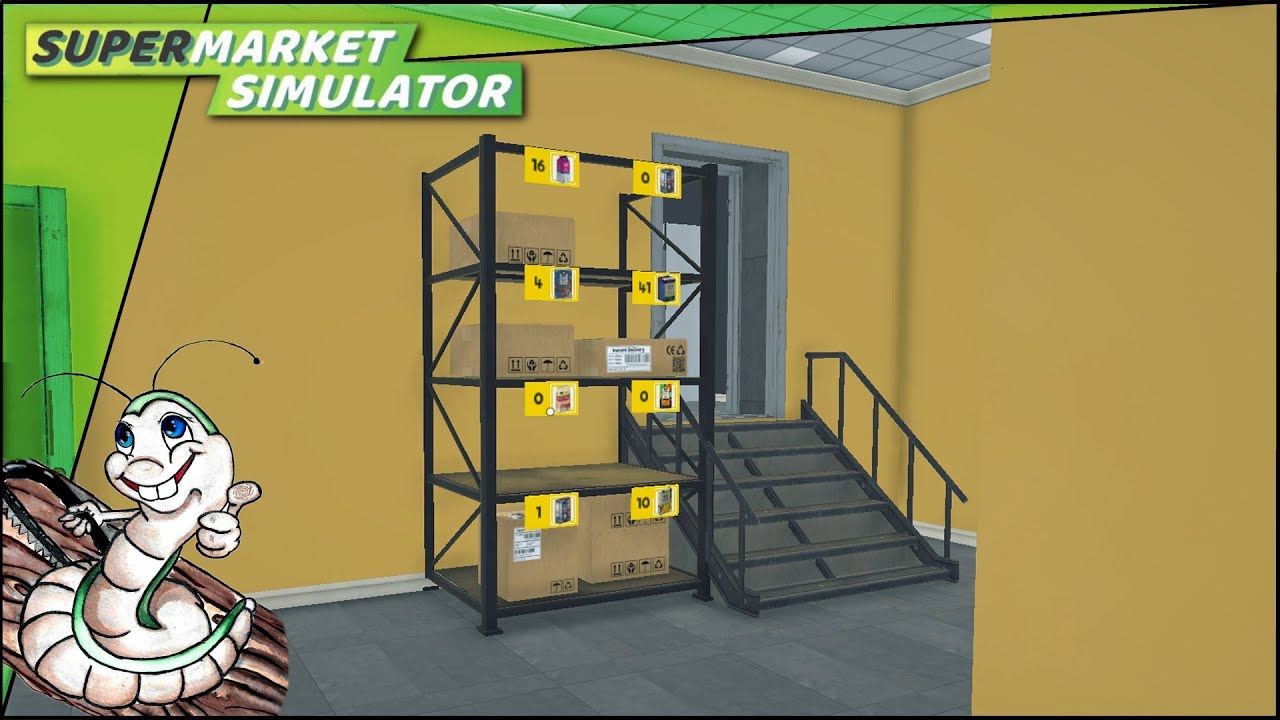 Supermarket Simulator #S3-F007🛍️Endlich wieder ein Lager | MODS | Gameplay Deutsch