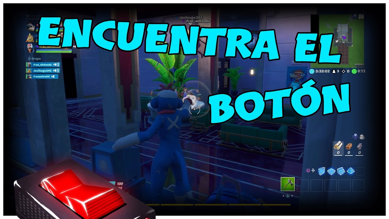 ¡ENCUENTRA EL BOTÓN!¡+20 BOTONES! *Fortnite* - franastro44