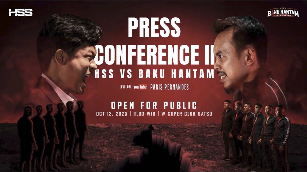 PRESS CONFERENCE II HSS VS BAKU HANTAM 🔥