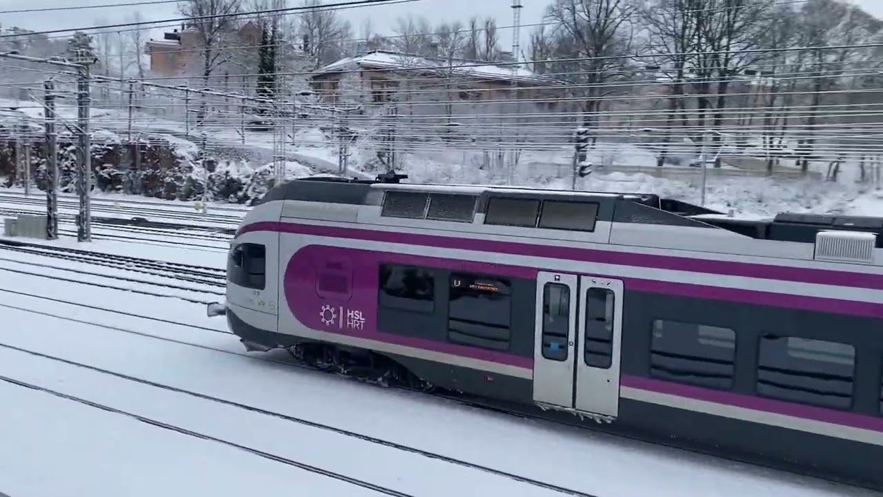 Junia Helsingin ja Pasilan välillä