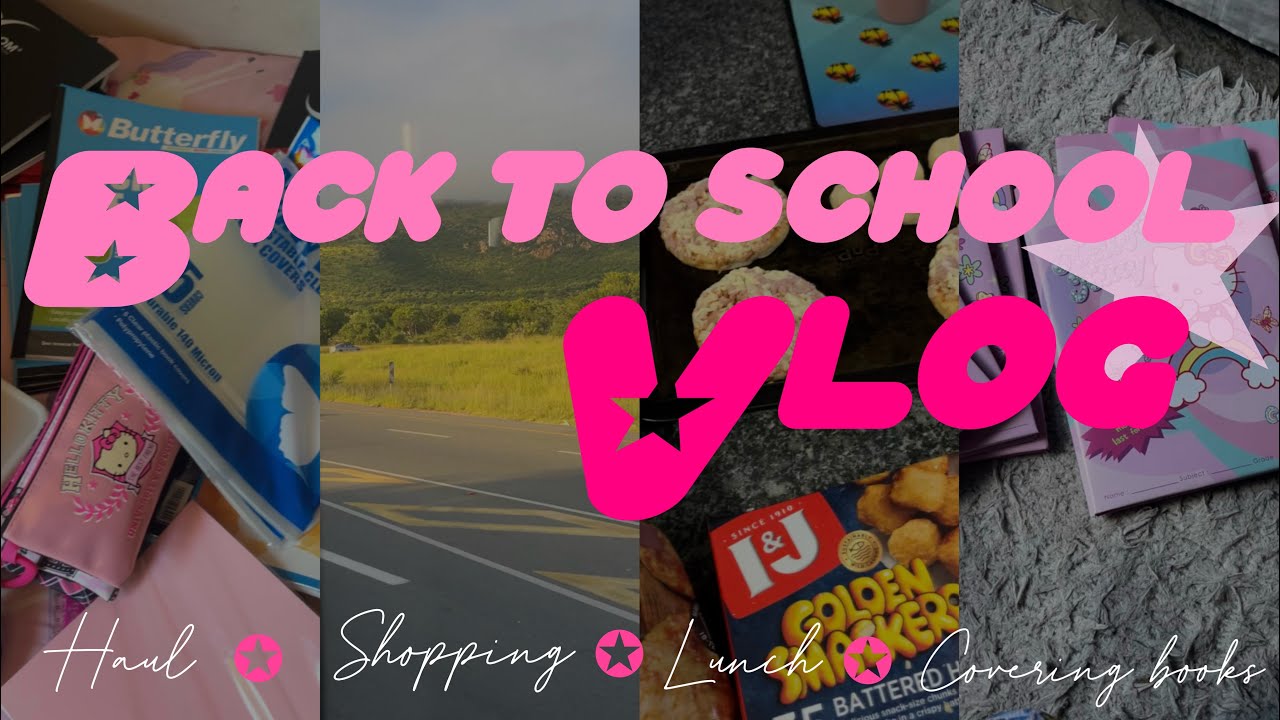 Back to school || hauls || stationary haul || books || South African YouTuber 
