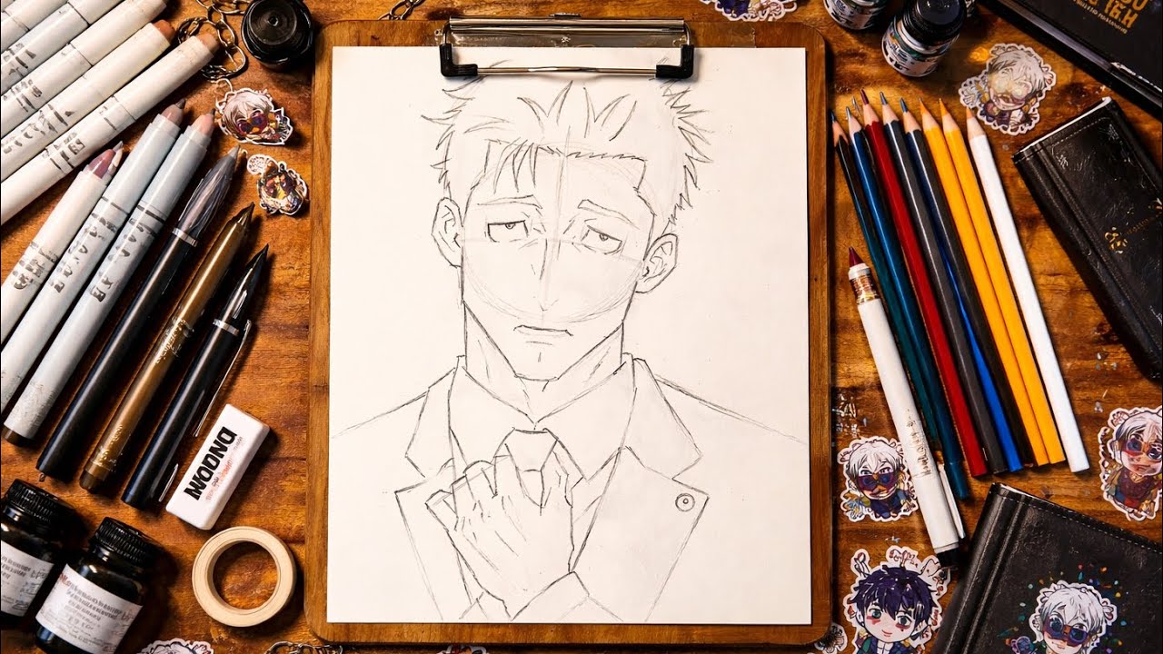DESENHANDO O HIROMI jujutsu kaisen 