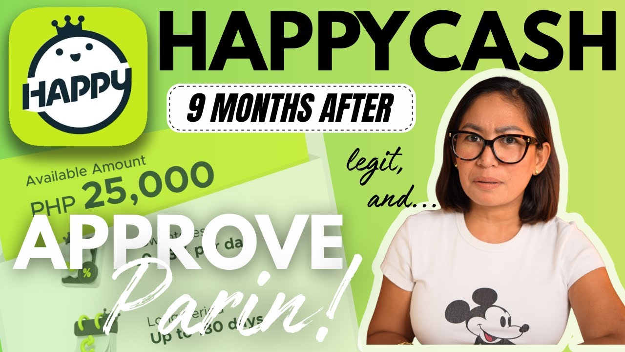 Approve, Instant Pa Rin sa HappyCash, Hindi Reject Basta...