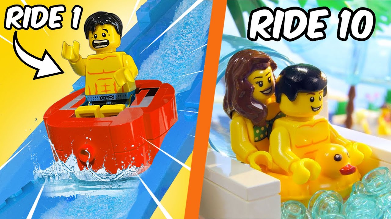 Я построил LEGO АКВАПАРК...