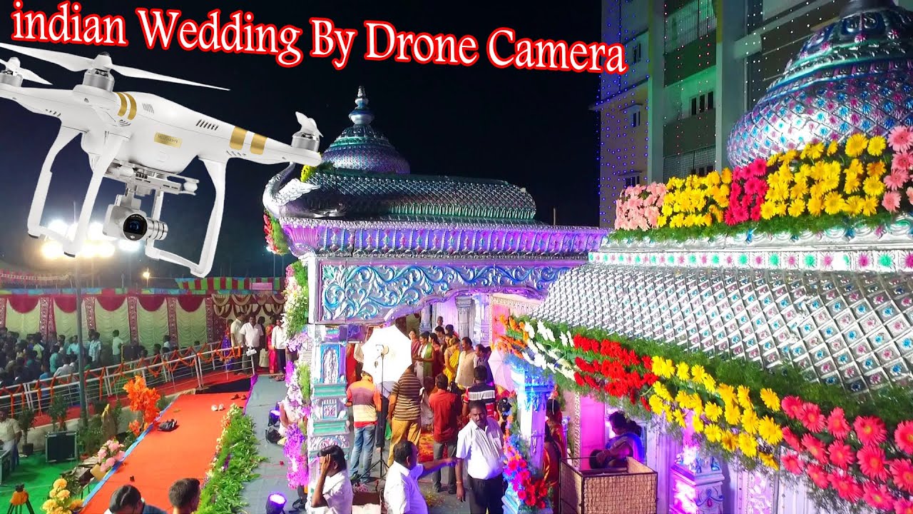 indian Wedding By Drone Camera RRAERIAL VIDEO GRAPHY 2015 (DJI P3)