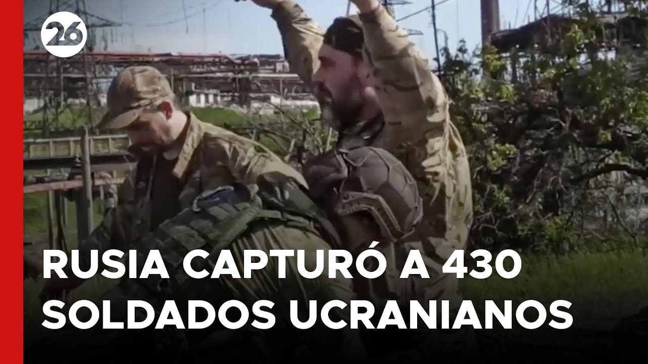 RUSIA capturó a 430 SOLDADOS UCRANIANOS en KURSK