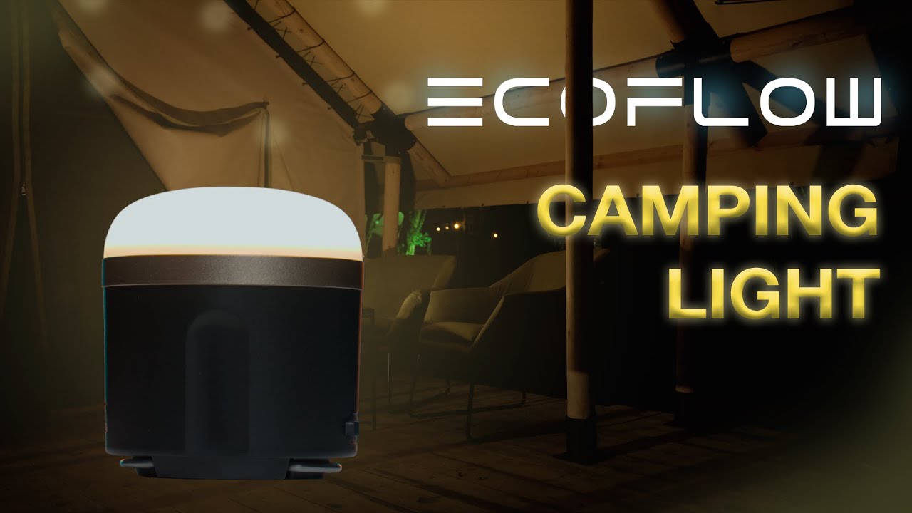 EcoFlow Camping Light - ламповый обзор💡