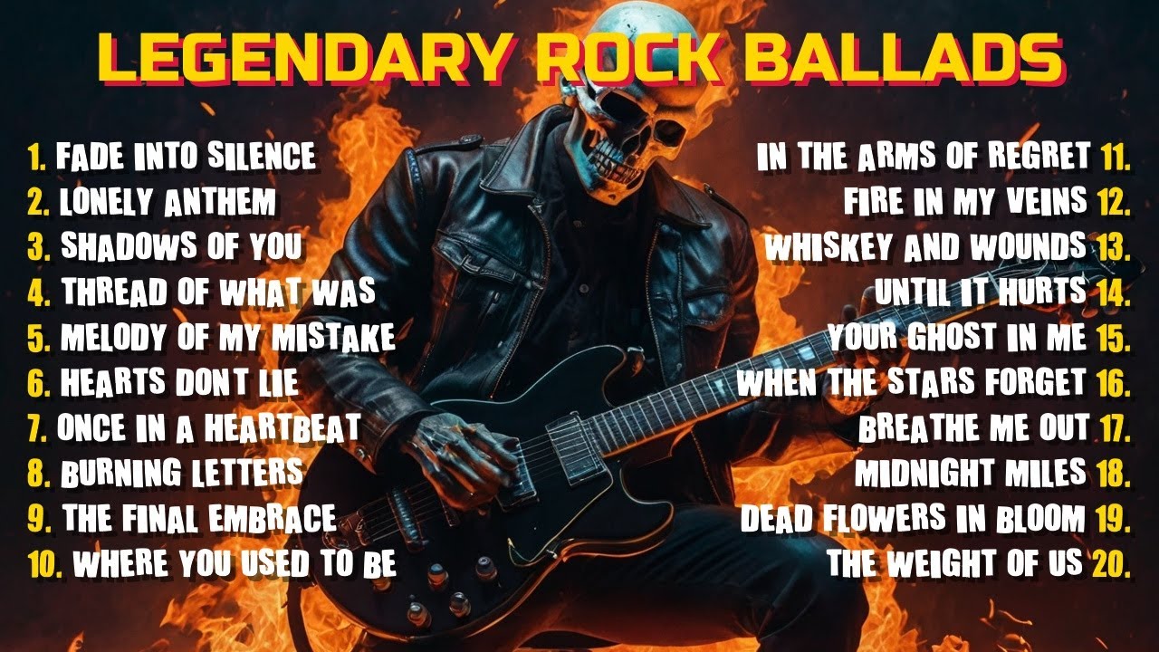Legendary Slow Rock Ballads 💔 The Most Emotional Songs Ever Made in Rock History